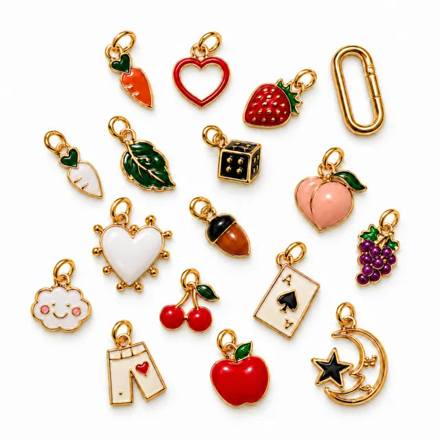 Harvest charm collection photograph