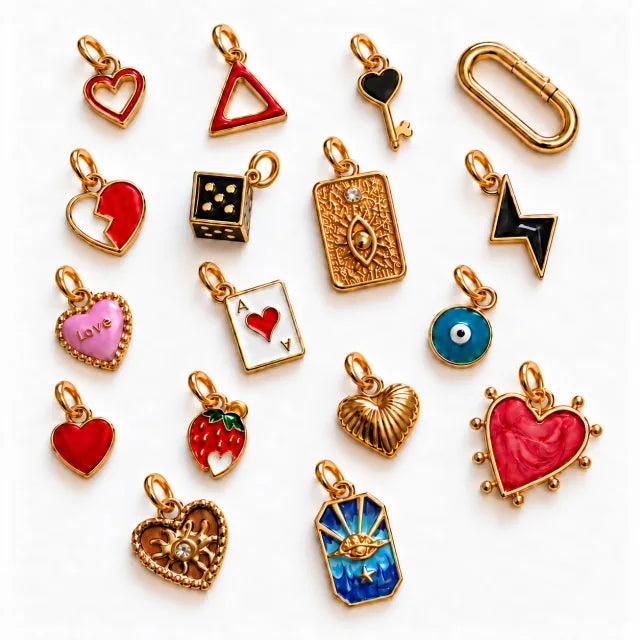 Listen to Your Heart charm collection photograph